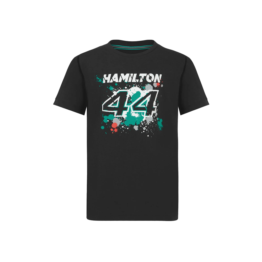 T-shirt Mercedes AMG Petronas Lewis Hamilton #44 - Niños