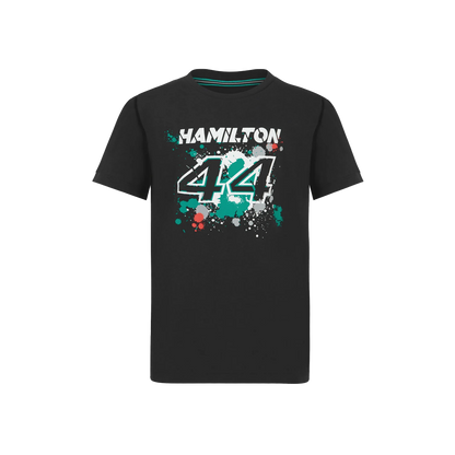 T-shirt Mercedes AMG Petronas Lewis Hamilton #44 - Niños