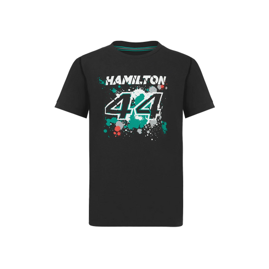 T-shirt Mercedes AMG Petronas Lewis Hamilton #44 - Niños