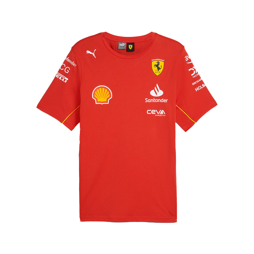 T-shirt de equipo Scuderia Ferrari 2024