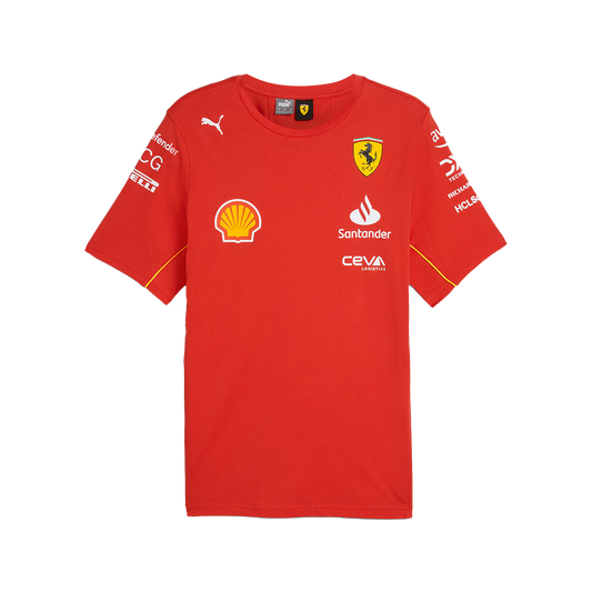 T-shirt de equipo Scuderia Ferrari 2024