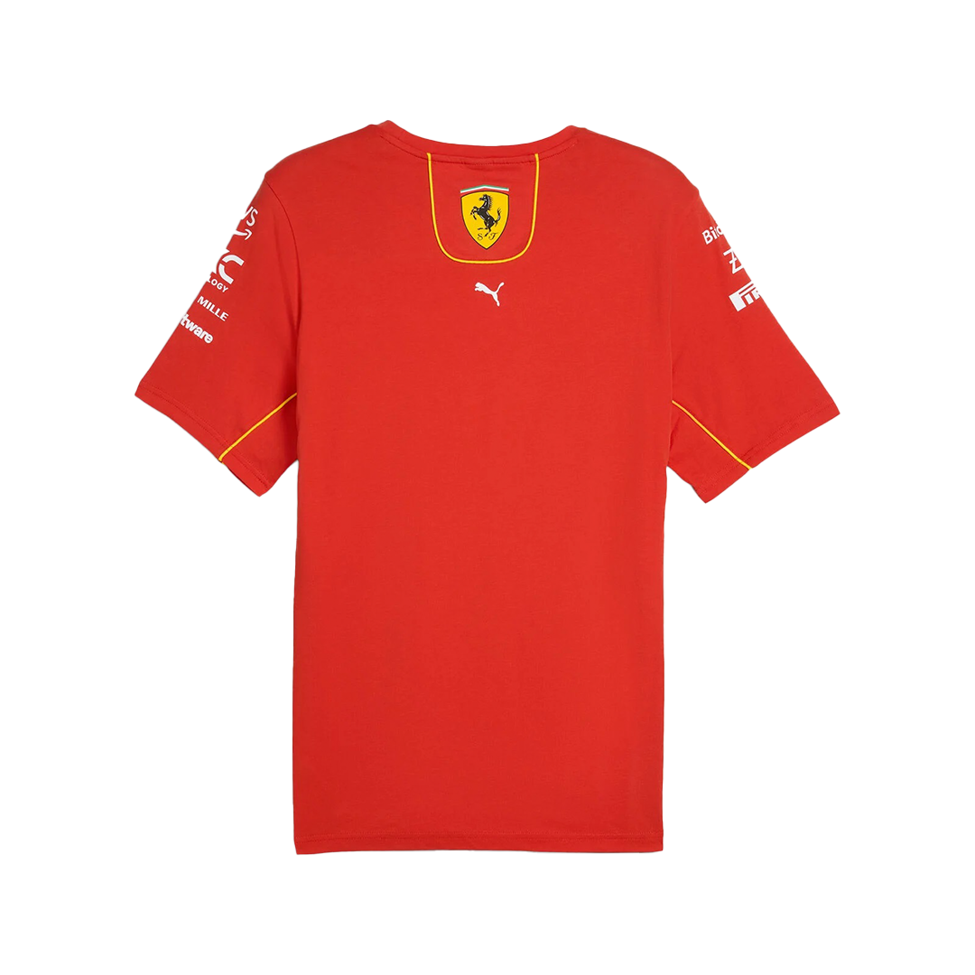 T-shirt de equipo Scuderia Ferrari 2024