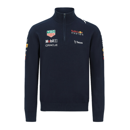 Suéter 1/4 de zipper Red Bull Racing de equipo 2022