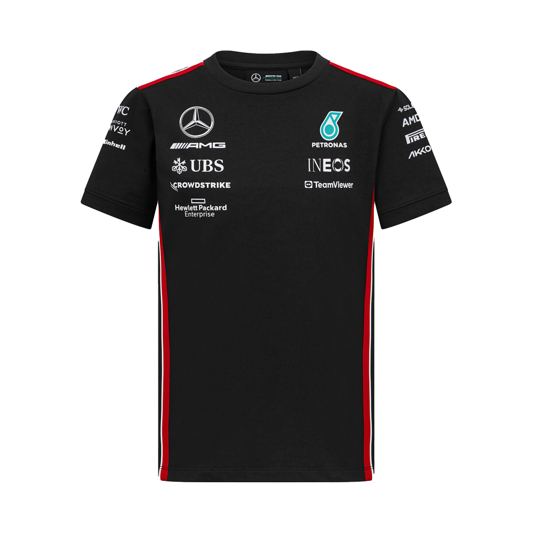 T-shirt de equipo Mercedes AMG Petronas 2023 - Niños