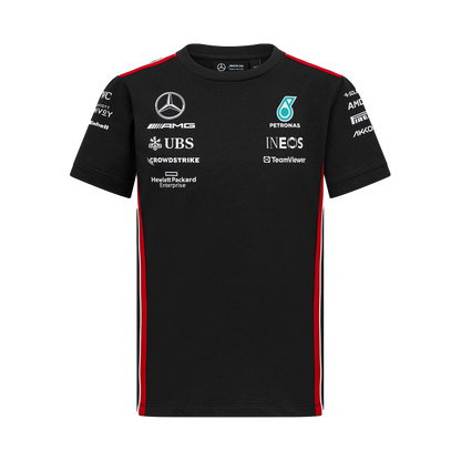 T-shirt de equipo Mercedes AMG Petronas 2023 - Niños